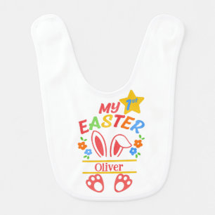 My First Easter Baby Bib