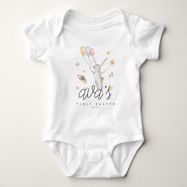My First Easter Baby Bodysuit (Front)