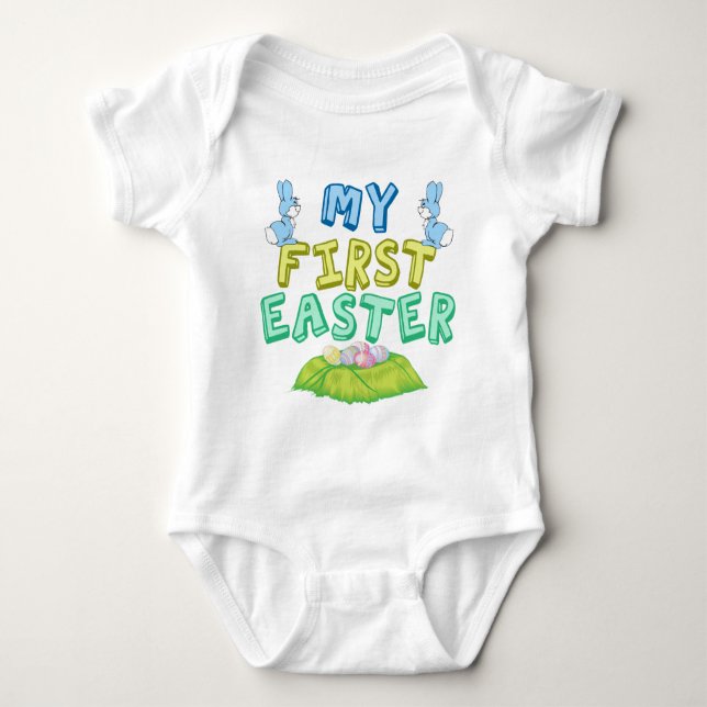 My First Easter Baby Bodysuit (Front)