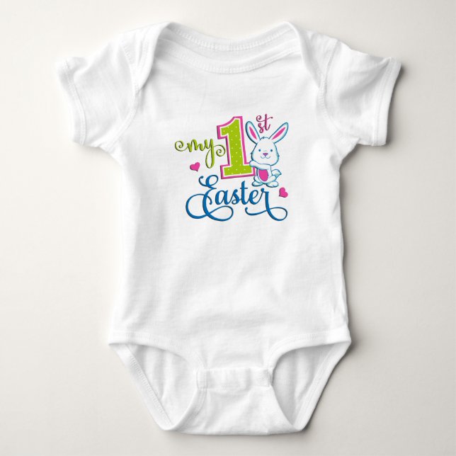 My First Easter Baby Bodysuit (Front)