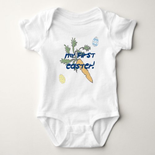 My First Easter Baby Boys Bodysuit Shirt