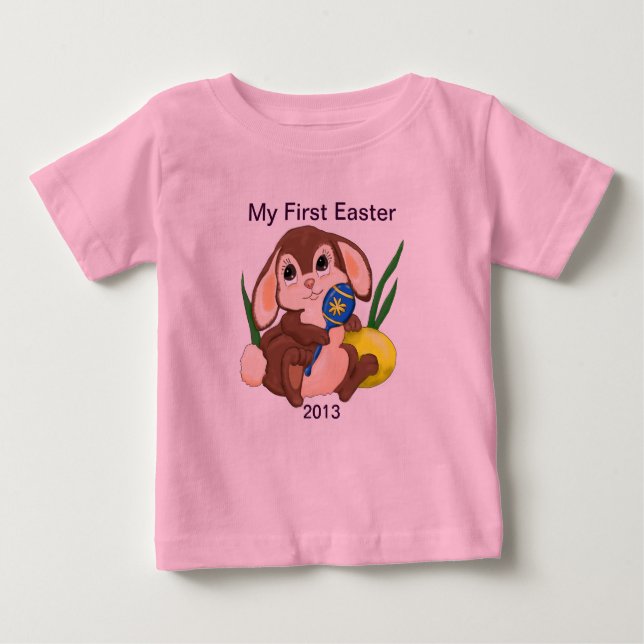 My First Easter Baby T-Shirt (Front)