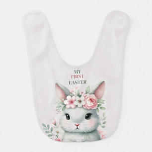 My First Easter Bunny Bib – Adorable & Soft 