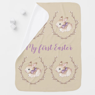 My First Easter Bunny Blankie baby blanket