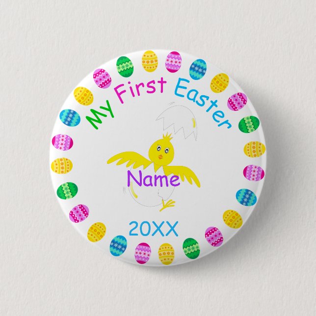 My First Easter Button (Front)
