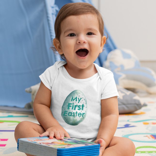 My First Easter | Custom Name | Easter Egg Baby Bodysuit (Creator Uploaded)