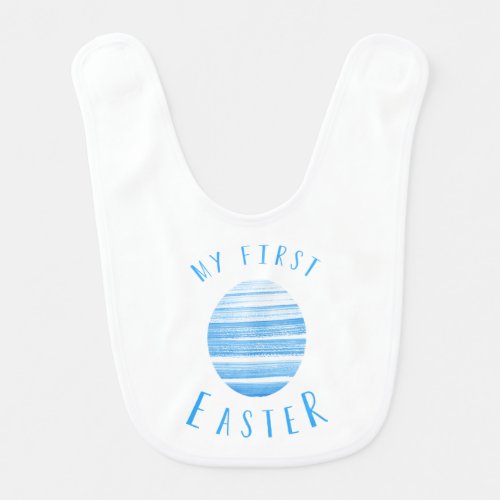 My First Easter  Easter Egg Baby Bib