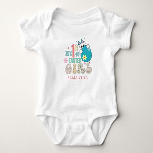 My first Easter girl Baby Bodysuit