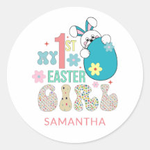 My first Easter girl, cute