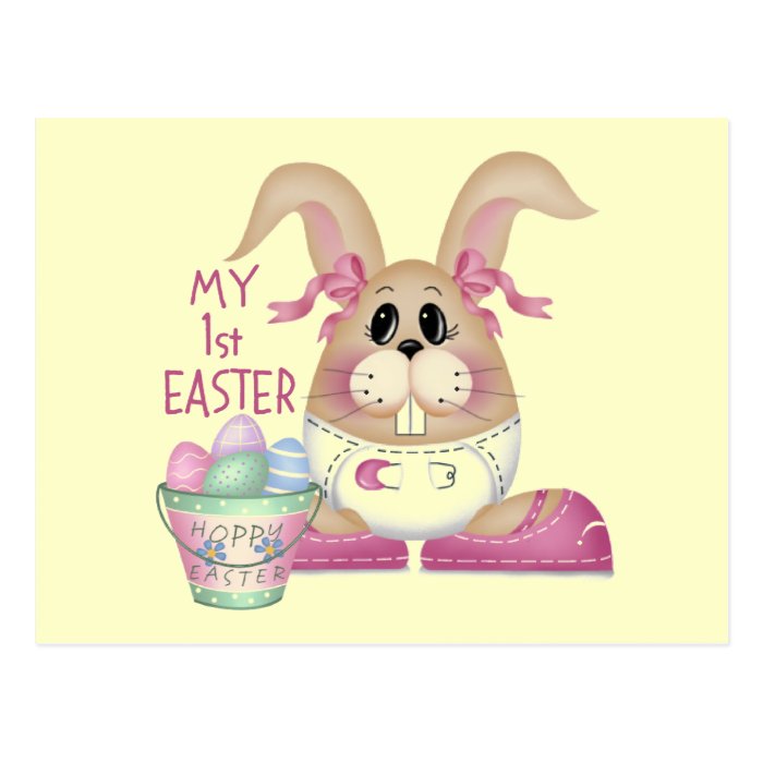 My First Easter Postcards