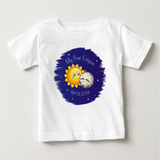 My First Eclipse baby T-shirt