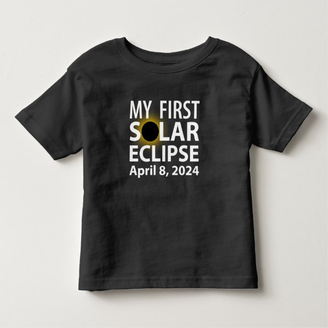 My First Eclipse Toddler T-shirt (Front)