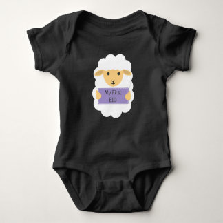 My first eid - baby sheep bodysuit