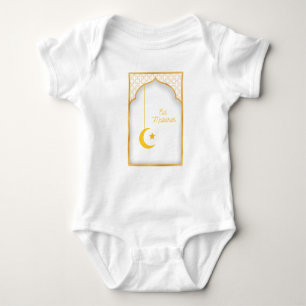 My First Eid Ramadan Moon Islam Baby Bodysuit