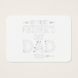 My First Father's Day As A Dad 2025 