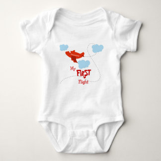 My First Flight Baby Bodysuit