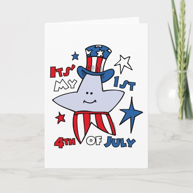 My First Fourth Star Card (Front)