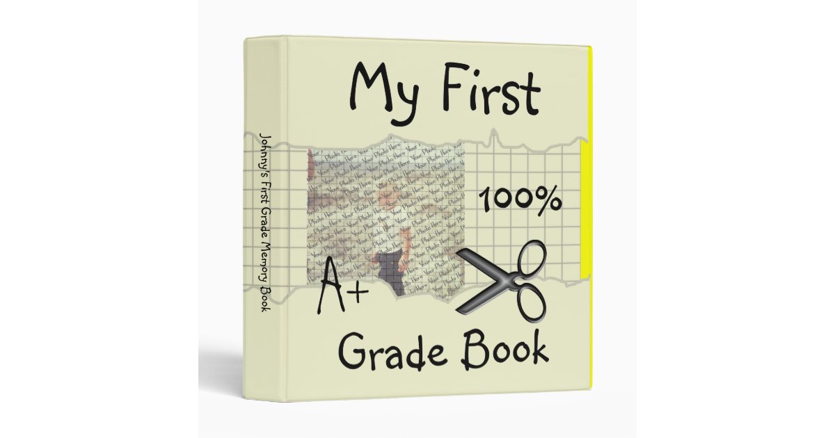 School Memories Scrap Book Scrapbook Kindergarten Through 5th Grade Memory  Book 