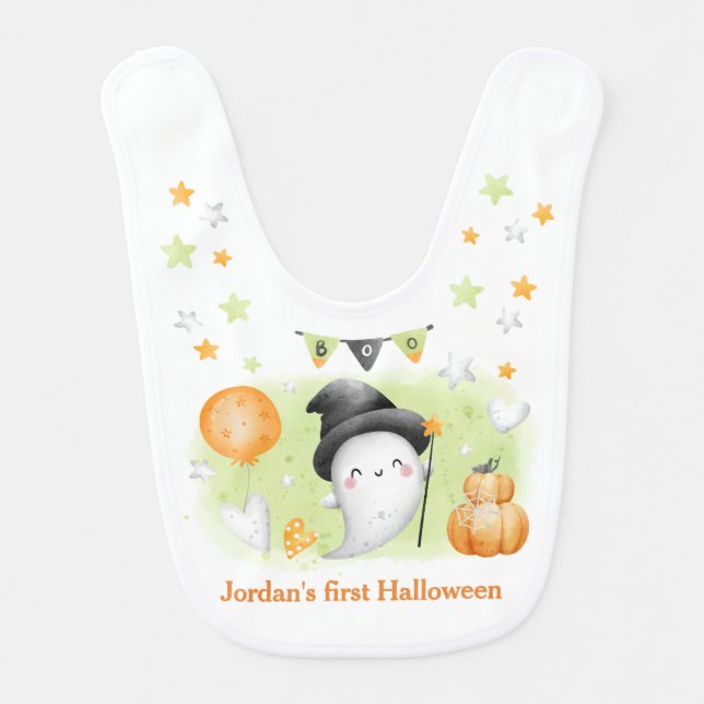 My first Halloween baby bib (Front)