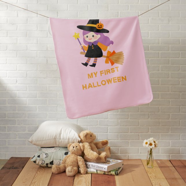 My first halloween baby blanket (In Situ)