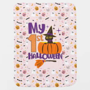 My First Halloween Baby Blanket