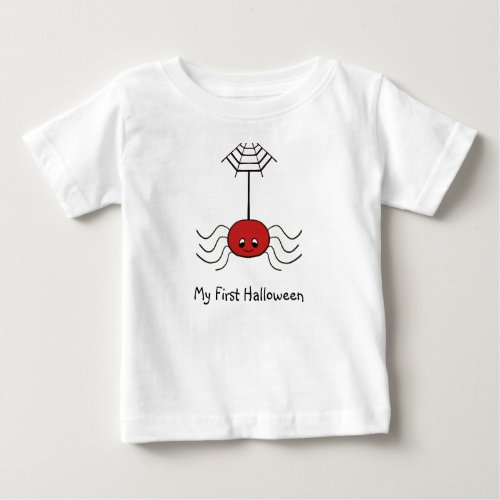 My first Halloween Baby T_shirt