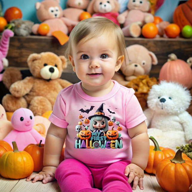 My first Halloween Baby T-Shirt (Creator Uploaded)