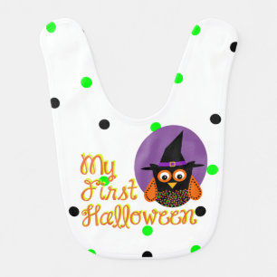 My First Halloween Bib