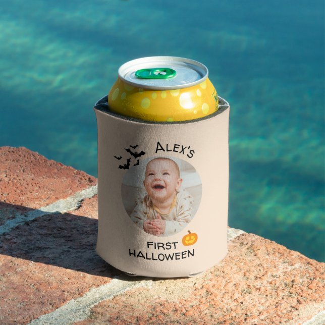 My First Halloween Can Cooler | Custom Photo (In Situ Pool)