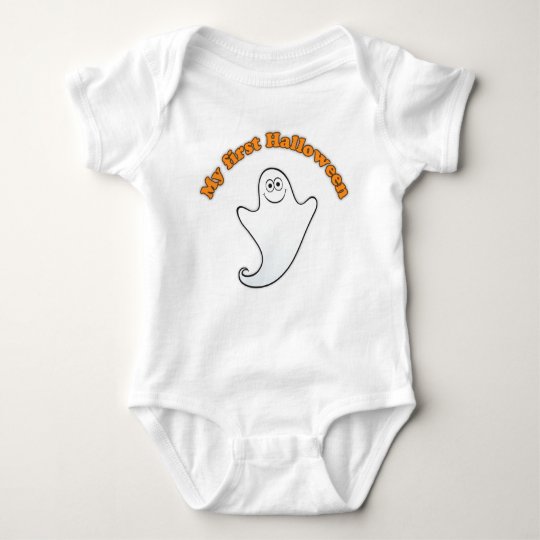 My first Halloween cartoon ghost baby creeper