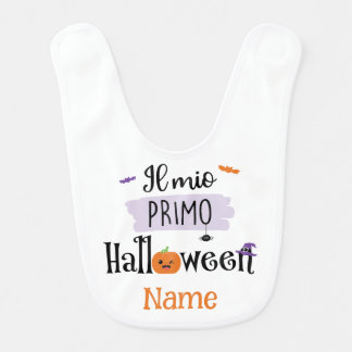 My First Halloween - Il Mio Primo Halloween Baby Bib