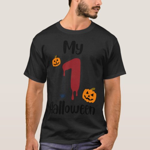 My First Halloween _ My First Halloween Gift For H T_Shirt