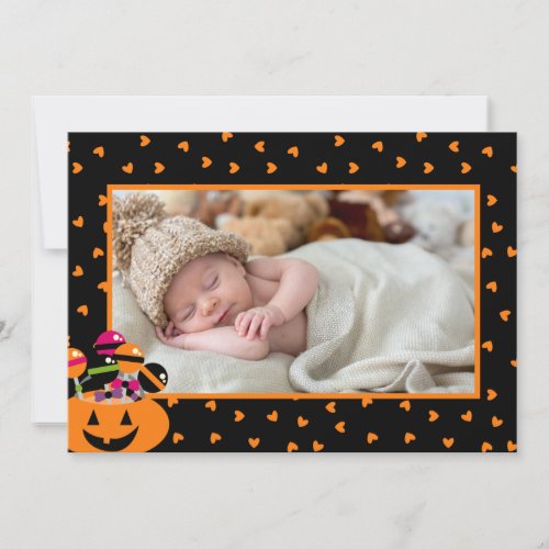 My First Halloween Photo Card