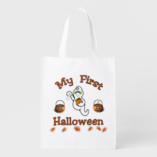 My First Halloween Reusable Grocery Bag