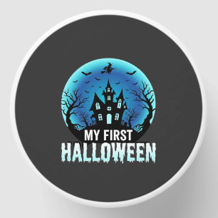 My First Halloween Spooky Haunted House Design_1 Mini Candle Favors