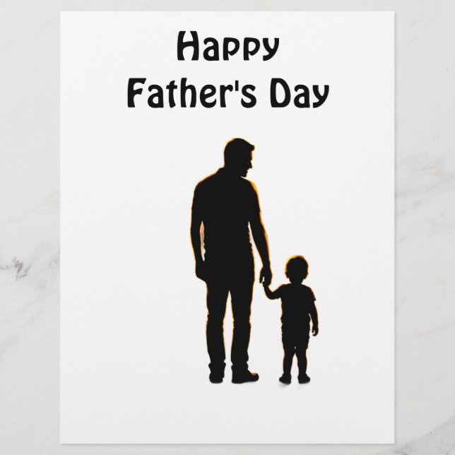 My First Hero – Father’s Day Card (Front)