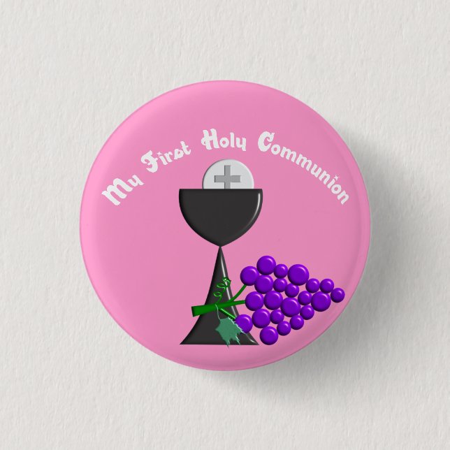 My First Holy Communion Button (Front)