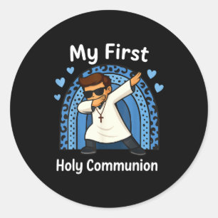 My First Holy Communion Classic Round Sticker