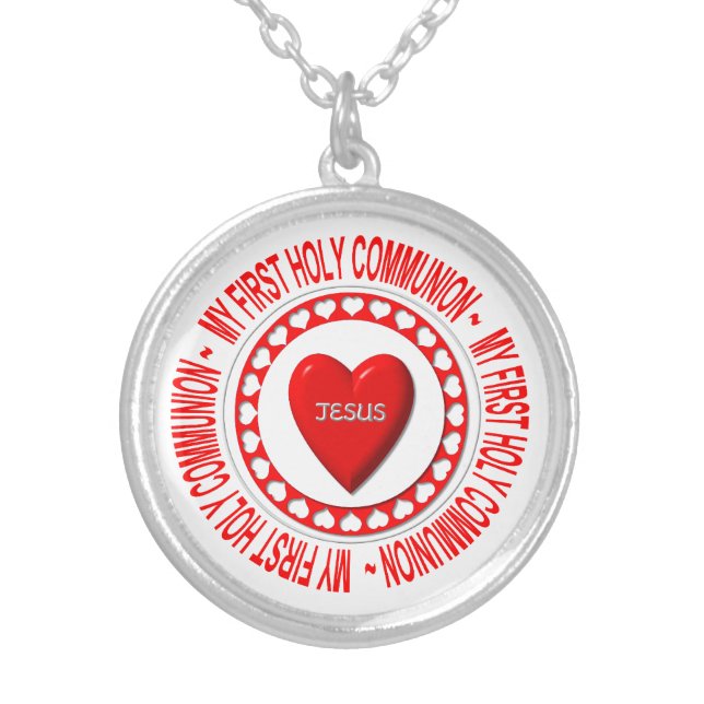 My First Holy Communion Necklace (Front)