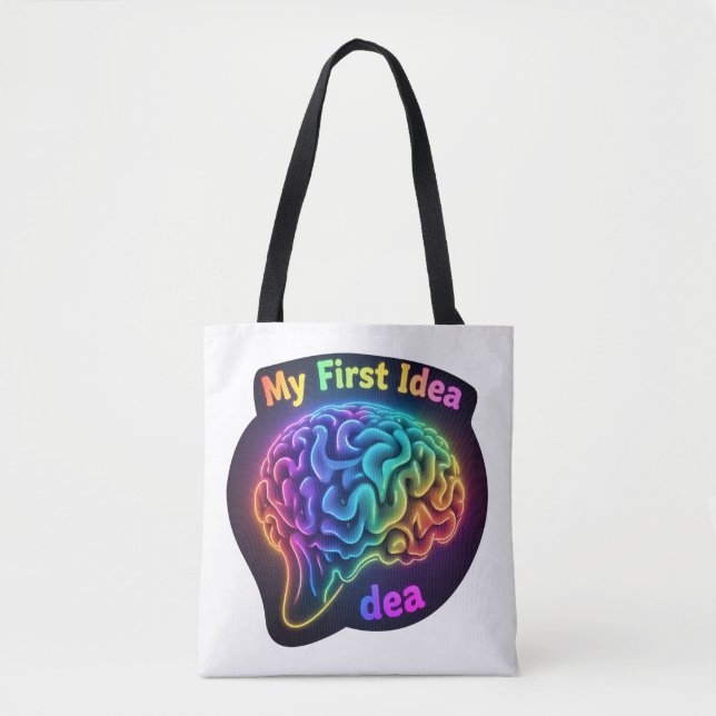 My First Idea – Creative and Inspirational Design Tote Bag (Front)