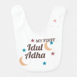 My First Idul Adha Baby Bib - Eid Gift for Newborn