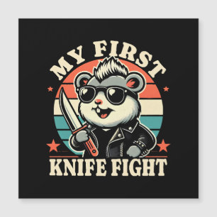 My First Knife Fight - Cool Hamster