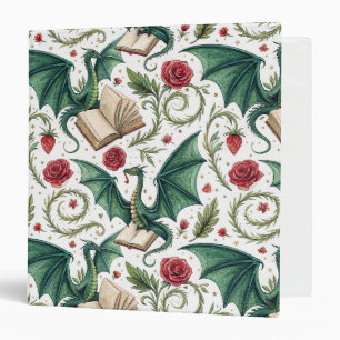 My First Loves - Dragons and Books 3 Ring Binder