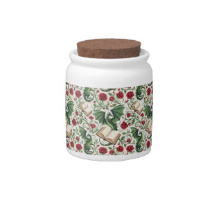 My First Loves - Dragons and Books Candy Jar