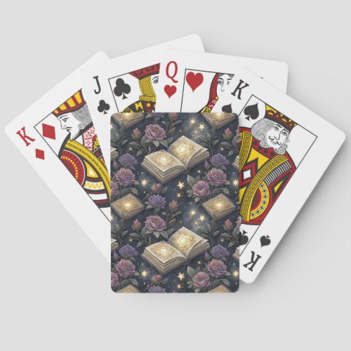 My First Loves - Dragons and Books Poker Cards