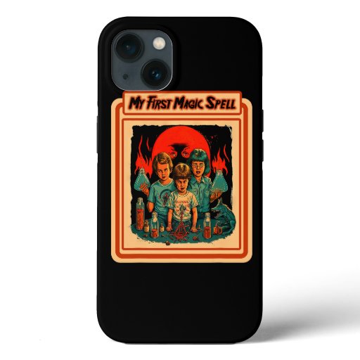 My First Magic Spell Horror Scare Up Some Style iPhone 13 Case