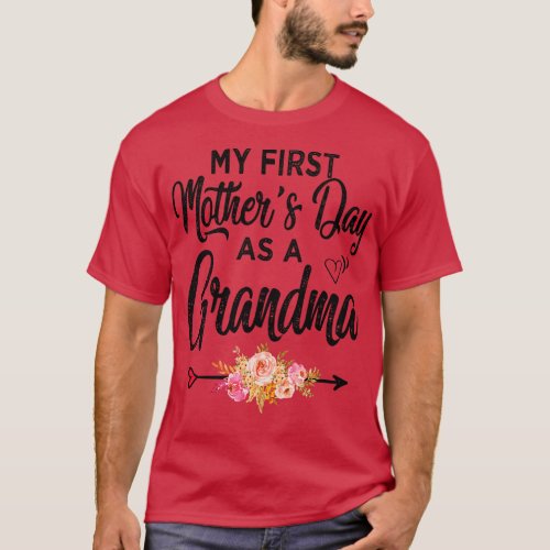 My first mothers day as a grandma T_Shirt