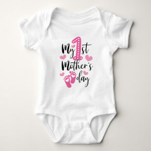 My First Mother's Day Baby Bodysuit