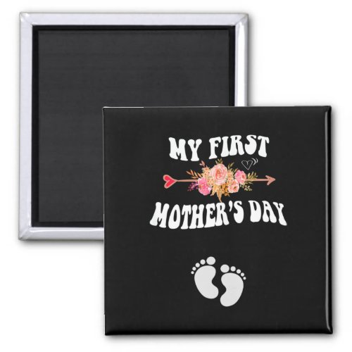 My First Mothers Day Pregnancy Announcement New Mo Magnet