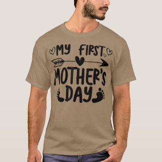 My First Mother's Day Pregnancy Announcement Pregn T-Shirt